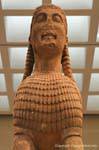 Sfinge viso, Delphi Museum, Grecia.