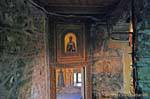 Fresco rimane e l'icona, Agios Nikolaos Monastero Anapafsas, Meteora, Grecia.