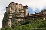 Roussanou cappella trasformata in un convento nel 1545, Meteora, Grecia.