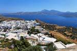 Milos, Plaka, che domina il villaggio, Grecia.