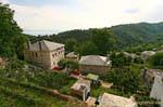 Case tradizionali Pinakates, Pelion, Grecia.