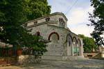 L'esterno della Chiesa di Pinakates, Nome Magnesia, Pelion, Grecia.