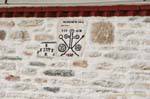 Religiosi iscrizione Pinakates, Pelion, Grecia.
