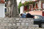 Nap sotto un albero, Pelion Trikeri, Grecia.