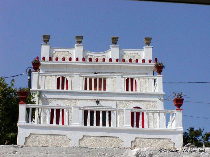 La casa dietro il muro, Spetses - Grecia