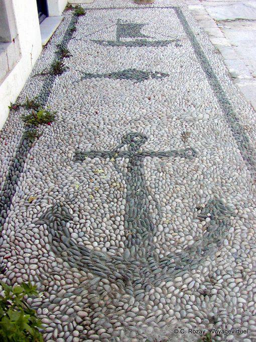 Rulli con motivi marini, Spetses - Grecia