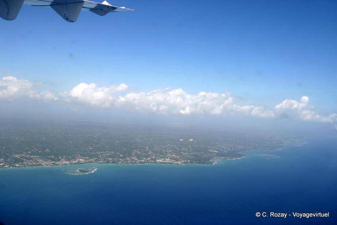 Veduta aerea, bye bye Guadeloupe - Guadalupa