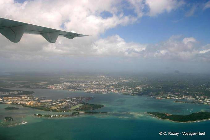 Pointe-à-Pitre dal cielo - Guadalupa
