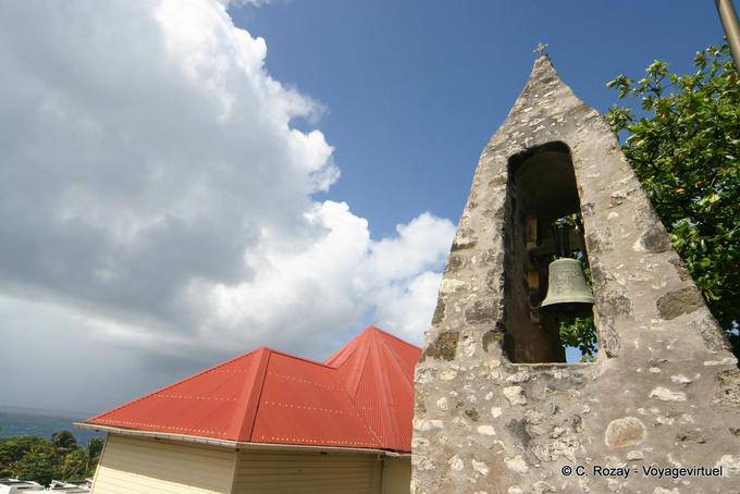 Chiesa di Old Fort Ancient campanile - Guadalupa