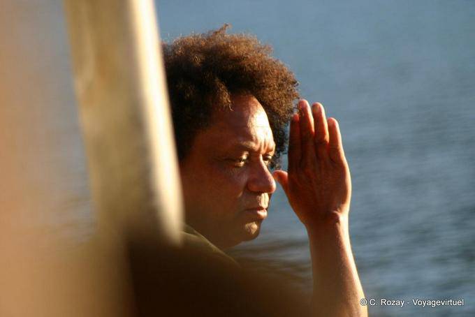 Meditazione creolo al tramonto, Guadeloupe - Guadalupa