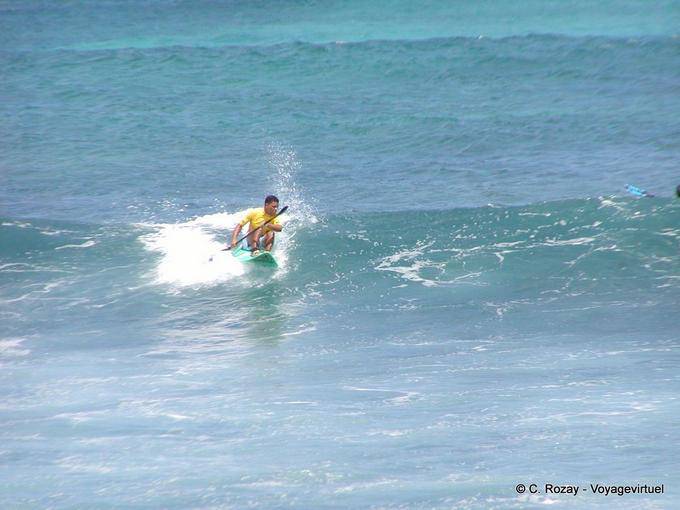 Surf seduta Anse Bertrand - Guadalupa