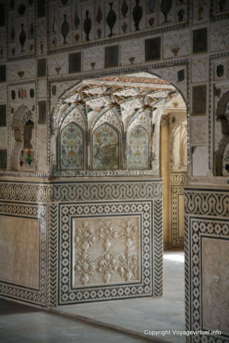 Jaipur Amber Palace Diwan I Khas Chambre D Hiver - India