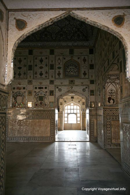 Jaipur Amber Palace Diwan I Khas Chambre D Hiver - India