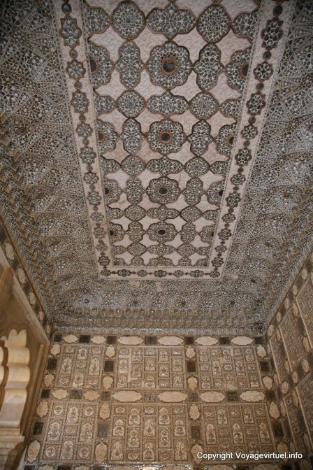 Jaipur Amber Palace Diwan I Khas Chambre D Hiver - India