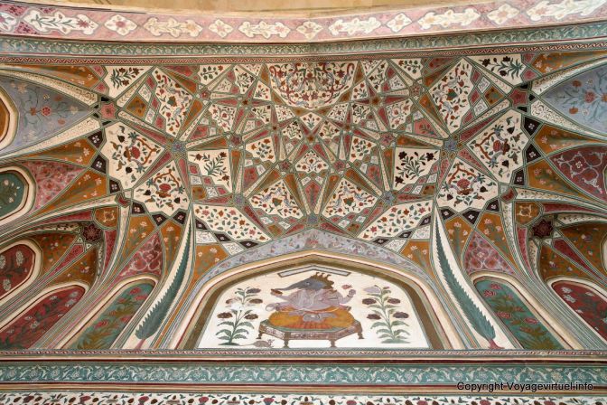 Jaipur Amber Palace Ganesh Pol - India