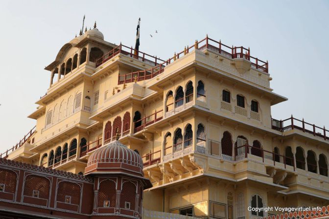 Jaipur City Palace Chandra Mahal - India