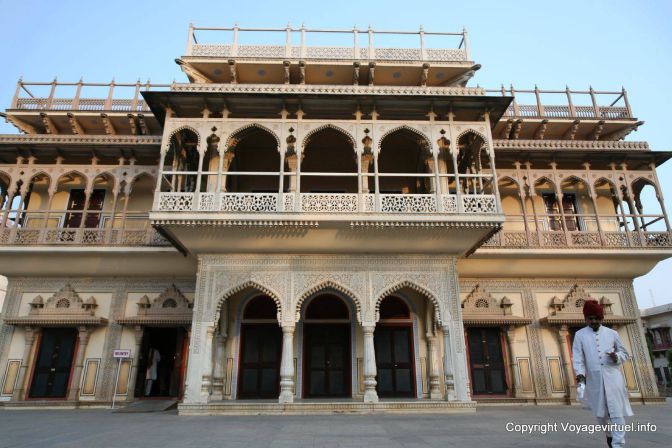 Jaipur City Palace Mubarak Mahal - India