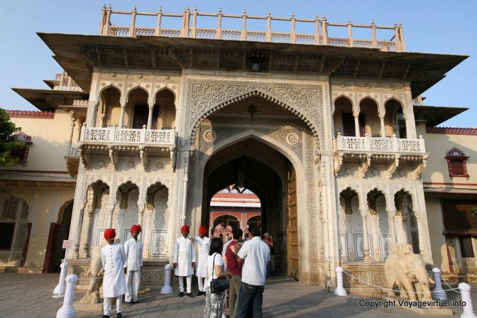 Jaipur City Palace Sarhad Ki Deorhi - India