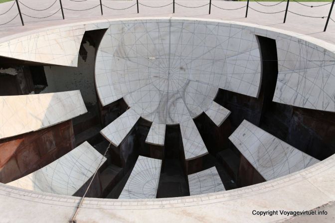 Jaipur Jantar Mantar Observatoire Laiprakash Yantra - India