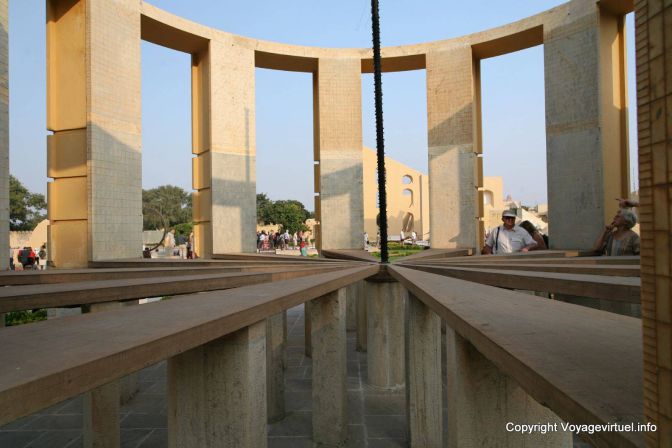 Jaipur Jantar Mantar Observatoire Ram Yantra - India