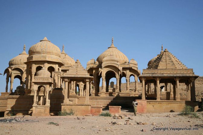 Jaisalmer Bada Bagh Cenotaphs - India