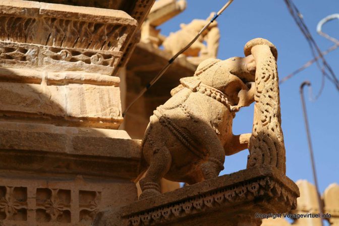 Jaisalmer Temple Jain Citadelle - India