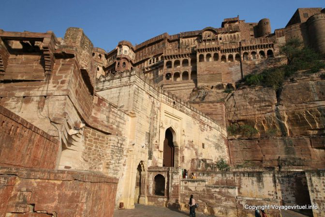 Jodhpur Mehrangarh Forteresse - India