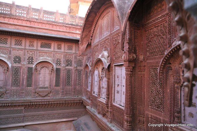Jodhpur Mehrangarh Forteresse Shis Mahal - India