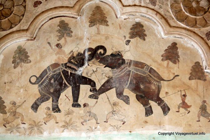 Nagaur Ahhichatragarh Fort Paints Peintures - India