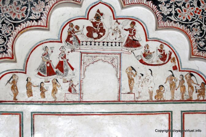 Nagaur Ahhichatragarh Fort Paints Peintures - India