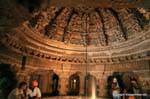 Jaisalmer temple jain dome vue etage.