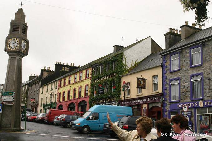 Invece di clock, Bridge Street, Westport - Irlanda