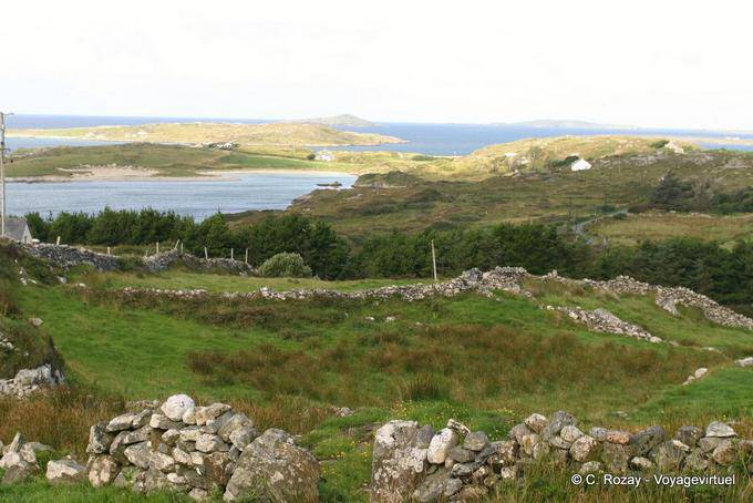 Kingstown Glebe, Eyrephort dpuis Knockavally, Connemara Clifden Sky Road - Irlanda