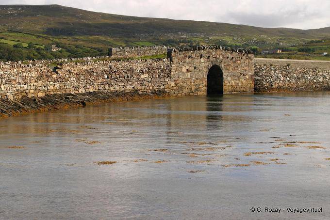 Vecchio ponte di Derreen, Sky Road, Galway - Irlanda