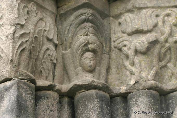 Dettaglio architettonico dell'Abbazia agostiniana di Cong - Irlanda