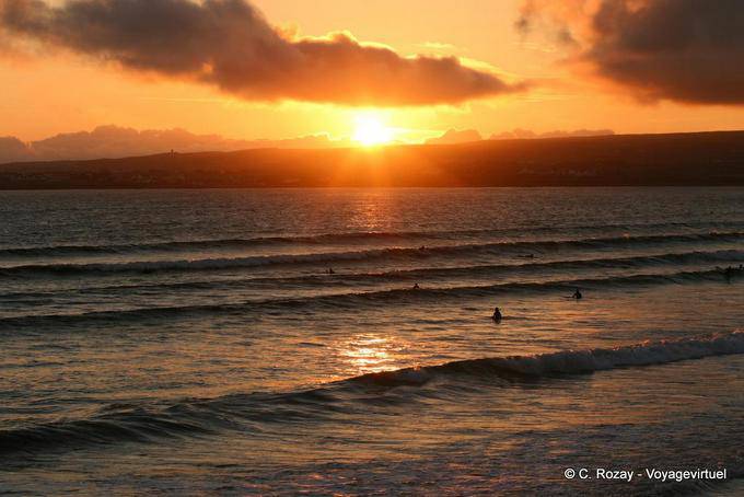 Sunset, Lahinch - Irlanda