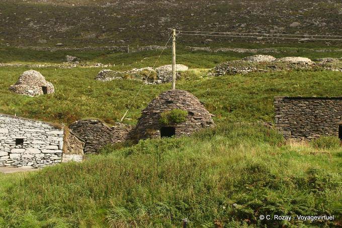 Case orticaria, Alveare Capanne, Fahan, Dingle - Irlanda