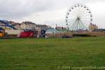 Ruota panoramica sullo sciopero Bundoran, Donegal, Irlanda.
