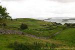 Increspature del paesaggio in Lough Corrib, Connemara, Irlanda.