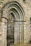 Portale dell'Abbazia Reale di Cong, fondata nel 623 da San Feichin,, Irlanda.