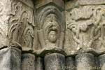 Dettaglio architettonico dell'Abbazia agostiniana di Cong, Irlanda.