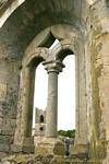 Finestra romanica della Reale Abbazia Agostiniana di Cong,, Irlanda.