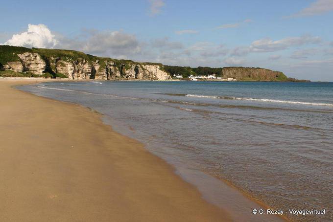 Color sabbia, Port Braddan, White Park Bay - Irlanda de Nord
