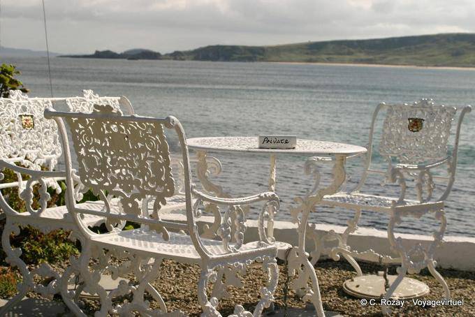 Terrazza privata a Port Braddan, White Park Bay - Irlanda de Nord