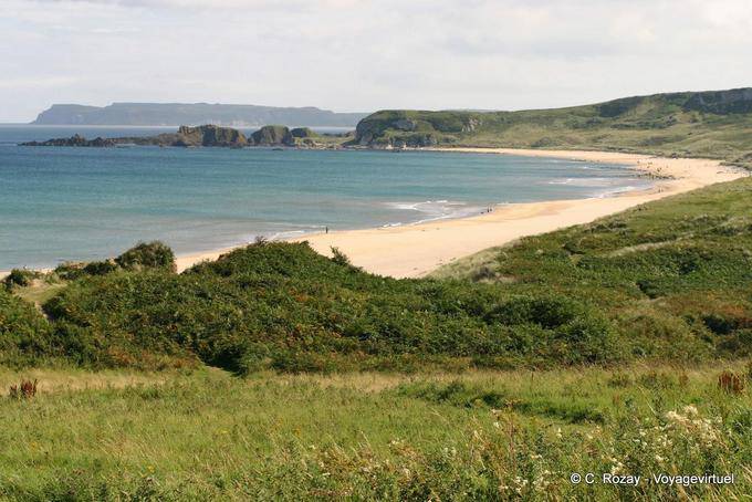 Spiaggia vicino al Giants Causeway - Irlanda de Nord