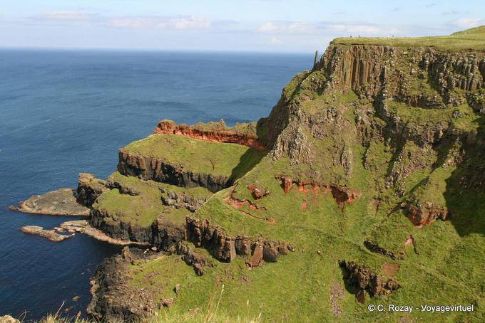 Itinerari geologici sull'altopiano Antrim, Giants Causeway - Irlanda de Nord