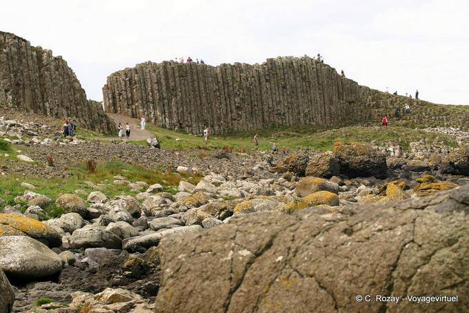 Central Rock, Giants Causeway - Irlanda de Nord