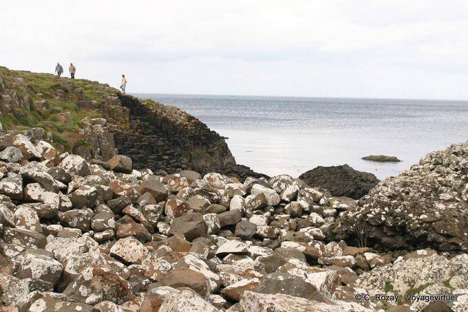 Resti di un crollo, Giants Causeway - Irlanda de Nord