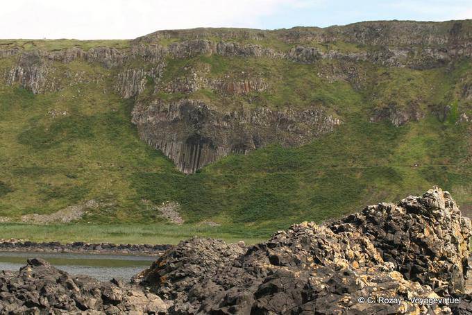 Il gigante arpa, Giants Causeway - Irlanda de Nord