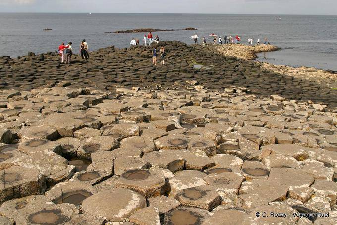 Il modo in Scozia la leggenda, Giants Causeway - Irlanda de Nord